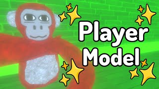 How to add a Player Model to your gorilla tag fan game!