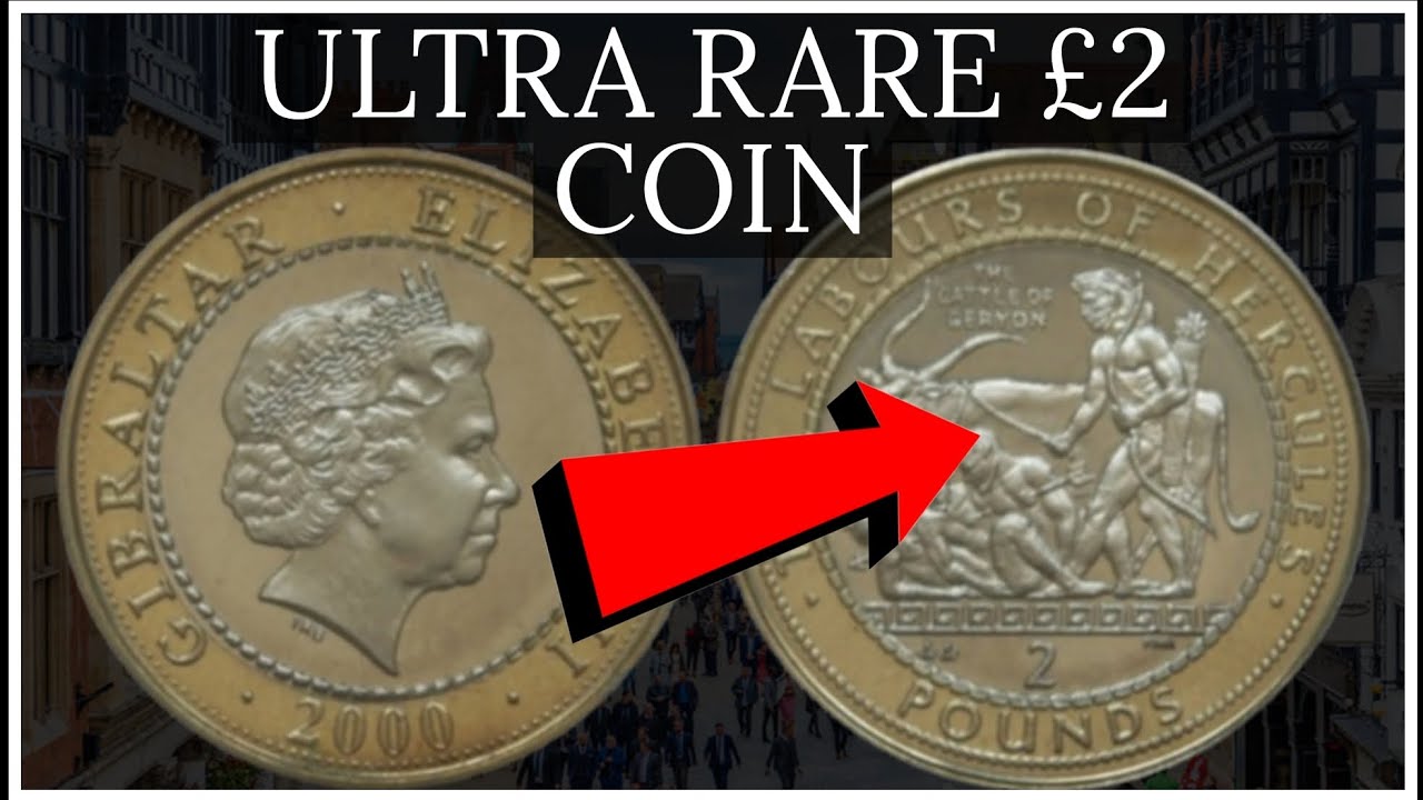 Ultra Rare Sketch On £2 Coin Worth Money ! Do You Have One In Your ...