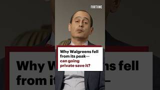 Why Walgreens fell from its peak—can going private save it? #Fortune #Walgreens