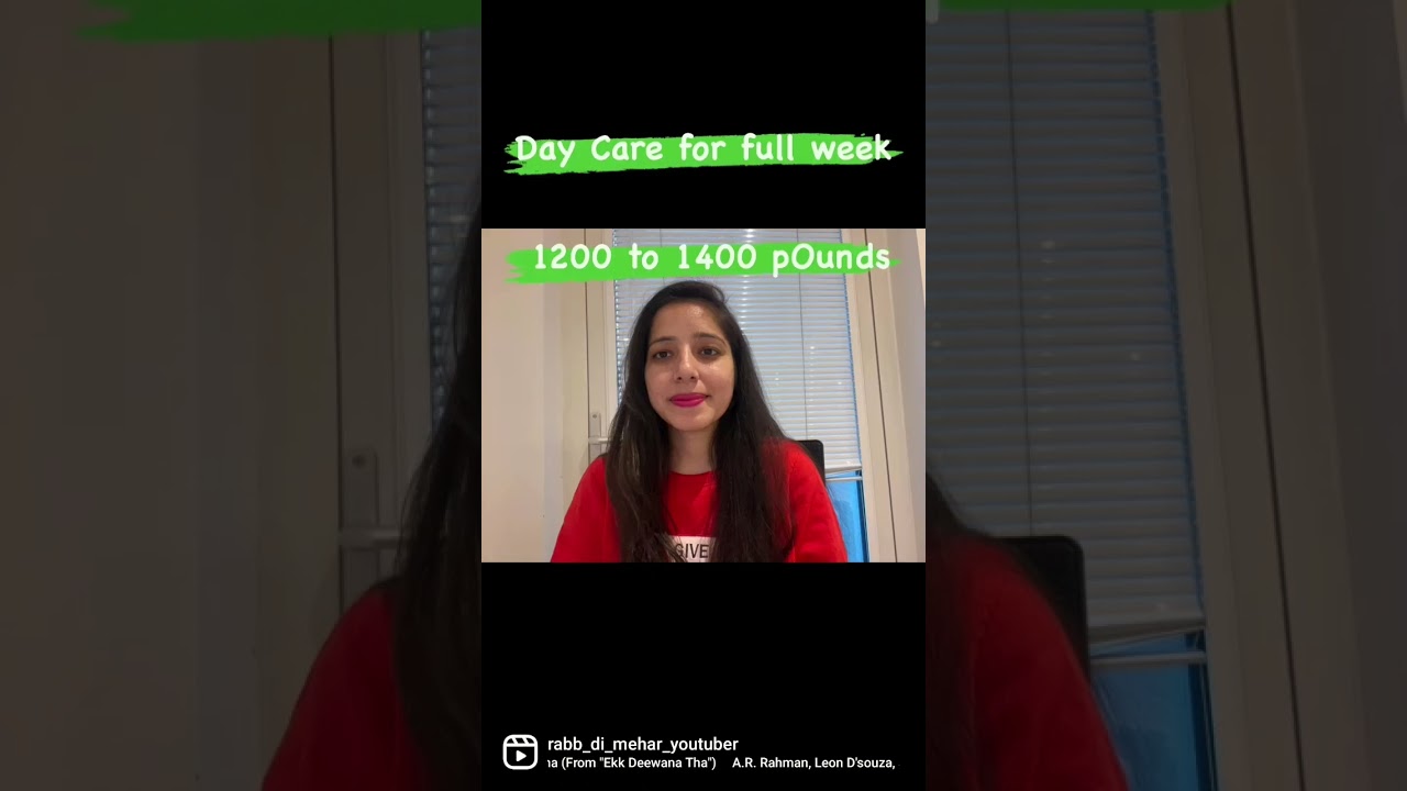 childcare cost in UK nanny cost in UK YouTube