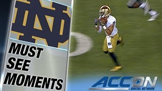 Notre Dame’s Everett Golson 72-Yard TD to William Fuller | ACC Must See Moment