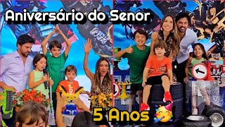 Patrícia Abravanel celebra o Aniversário de 5 anos do filho caçula Senor