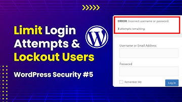 WordPress Limit Logins Attempt | Stop Brute Force Attack | WordPress Security #5