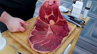 TOM VE JERRY BİFTEĞİ (Dünya'nın En Büyük Bifteğini Mangalda Pişirdim) (Biggest Steak in the World)