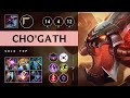 Cho'Gath Top vs Mordekaiser - KR Master Patch 25.14