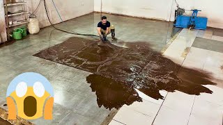 видео: Глубокая чистка ковра, являющегося реликвией королевской семьи! : от грязи до безупречного состояния картинка: Глубокая чистка ковра, являющегося реликвией королевской семьи! : от грязи до безупречного состояния