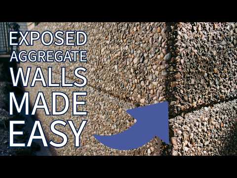 Exposed Aggregate Walls Made EASY with Altus In-Form Retarders