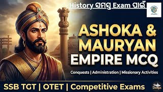 Top MCQ on Ashoka | Mauryan Empire History #ssbtgt #otet