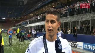 Entrevista a James luego de ganar la Champions League 2016