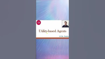 What are Utility-based agents?  || Artificial Intelligence(AI) ||  #shorts #ytshorts #aiml