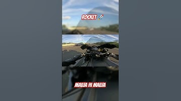 Thumbnail of Rocket 🚀 | Mauja hi Mauja #music #song #bollywood #hindisong #superbike #bmw #r1 #riders #r6 #ducati