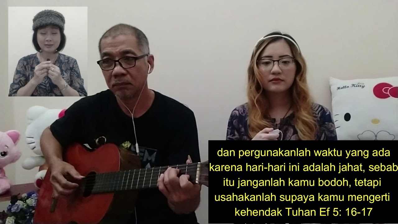 COVER LAGU ONE DAY AT A TIME & RENUNGAN STEP 4 - YouTube
