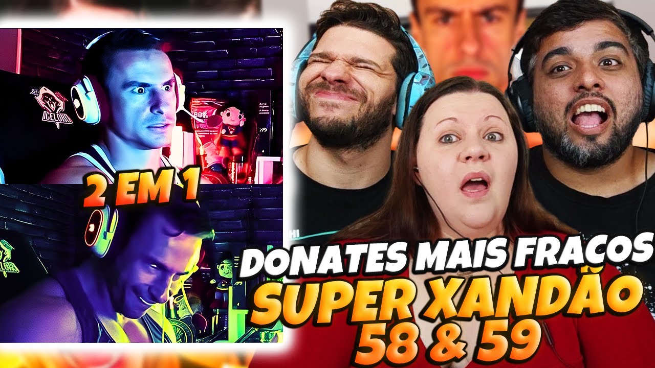OS DONATES MAIS FRACOS DA LIVE DO SUPER XANDÃO #58 e #59 | 
