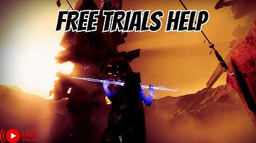 LIVE | Trials Help !!! NEW Handcannon Farm