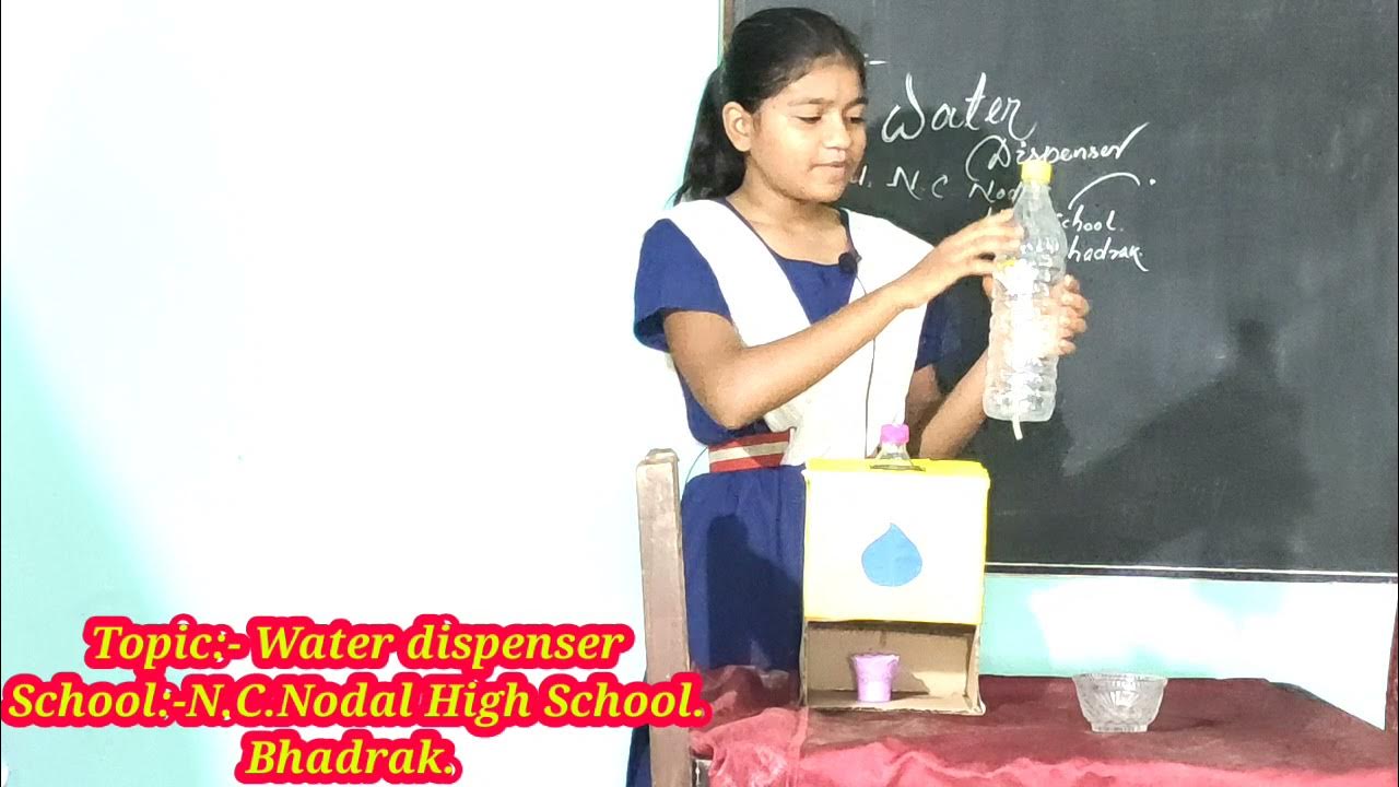 water dispenser Science project in odia YouTube