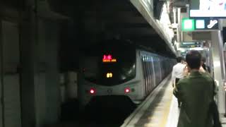 2022-05-05 東鐵線 最後二日 MLR列車 E114/E67 離開舊紅磡東鐵綫月台開往上水
