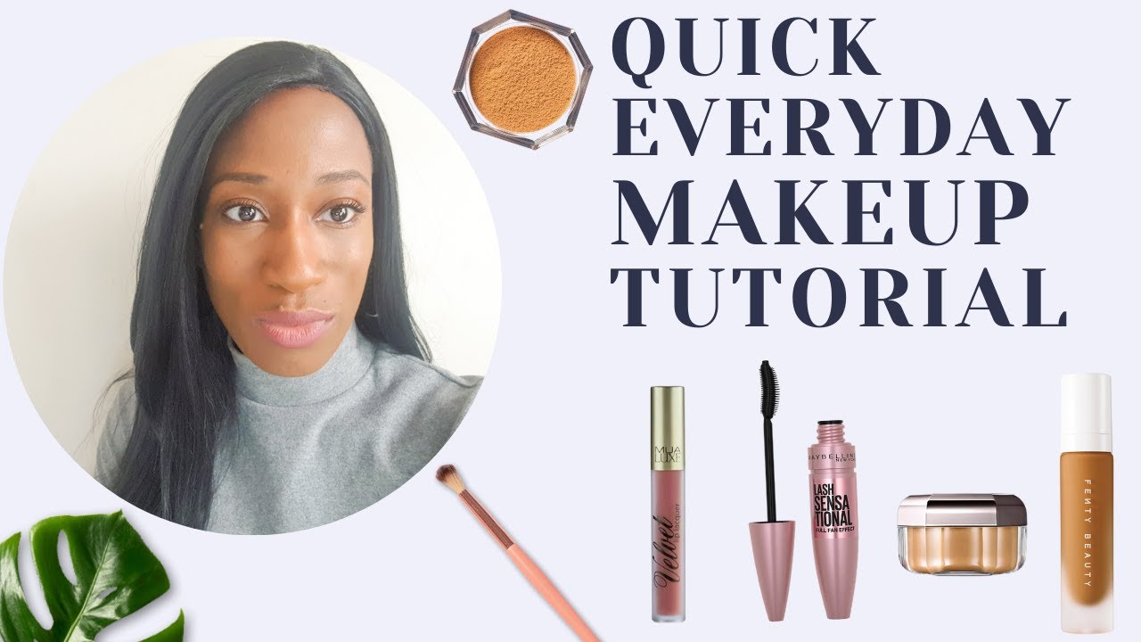 Quick Everyday Makeup Tutorial YouTube