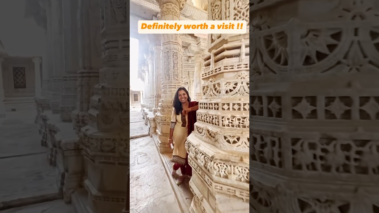 Video thumbnail: Have you heard of this Temple in the Aravallis? #templesofindia #ranakpur #travelindia #travel