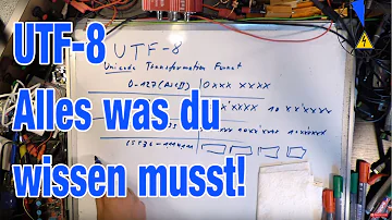 Welche Zeichen werden in UTF-8 und ASCII gleich kodiert?