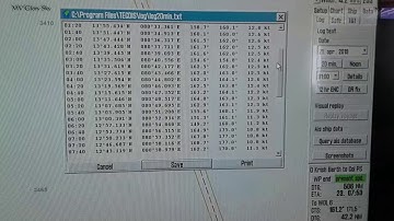 no45 List the ownship’s position TECDIS