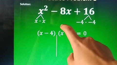 Lesson 2: Solving Problems Involving Factors of Polynomials
