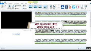 Title adding in movie maker ,practical 12th cbse. web application (803)