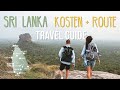 Sri lanka rundreise kosten reiseroute  tipps  travel guide