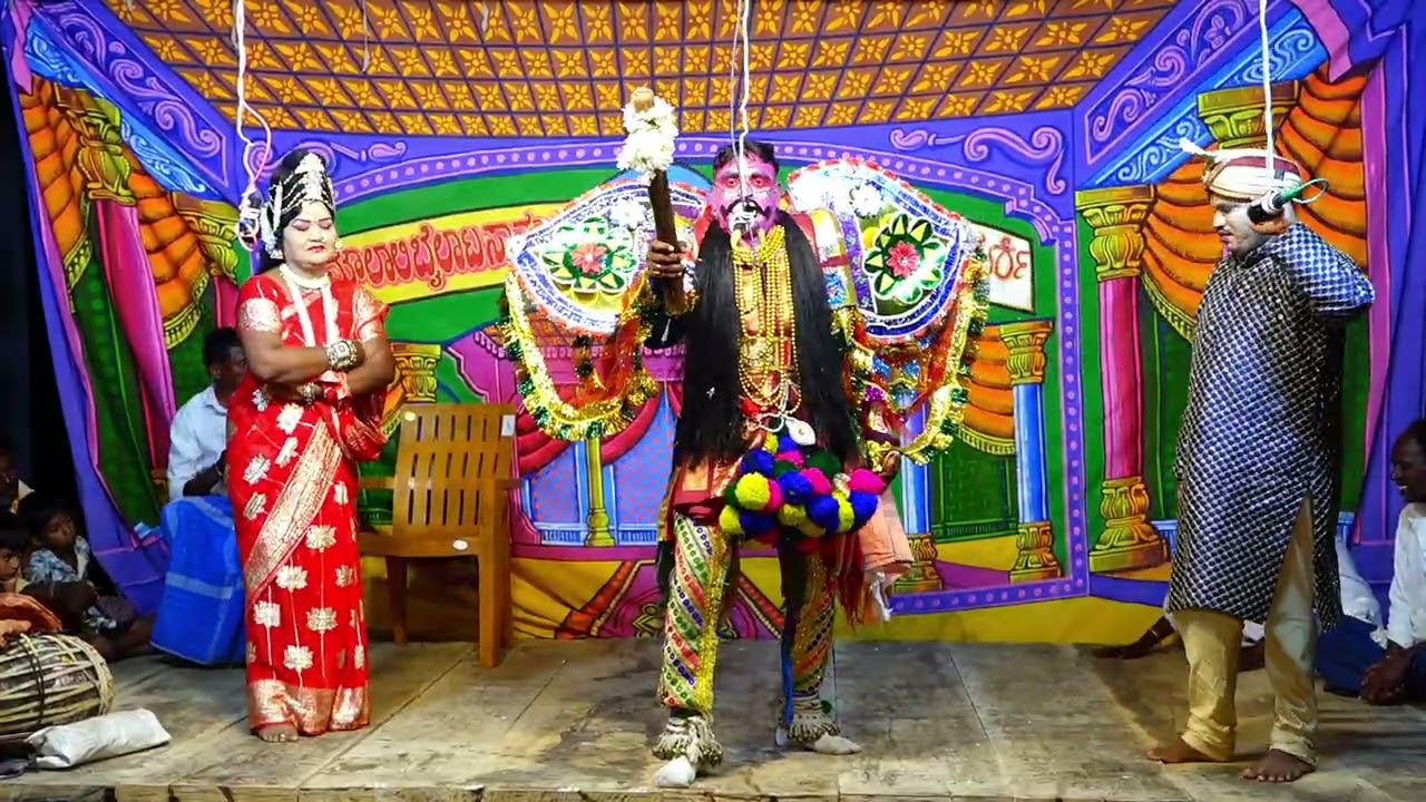 ಬಾದರ್ಲಿ ಗ್ರಾಮದಲ್ಲಿ ರಂಭಾ ಊರ್ವಶಿಯ ಶಾಪ ಅರ್ಥಾತ್ ಕೀಚಕನ ವಧೆ 2 ನೇ ಆಟ ಭಾಗ 08