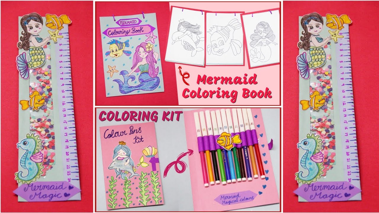 5 DIY Amazing Mermaid Craft Ideas 🧜‍♀️💖 