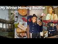 My winter morning routine    lil vlogzara haul lunch out