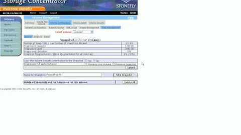 Creating & Using iSCSI Snapshots