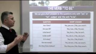 Subject Personal Pronouns / The Verb 'To Be'
