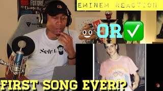 TRASH or PASS!! Eminem FIRST SONG EVER!!!! [REACTION]