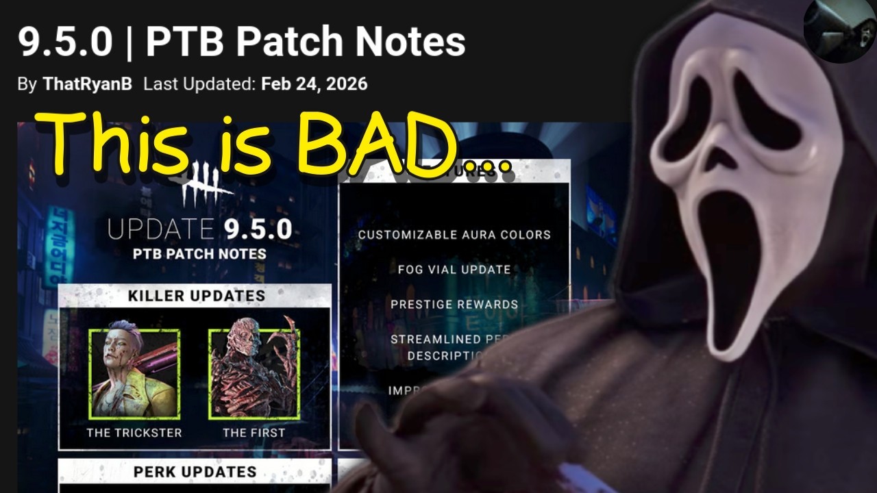 Dead by Daylight PTB Perk Changes Are Worse Than We Thought… - YouTube