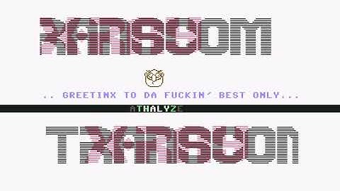 X-Ray and Transcom  Intro 2 ! Commodore 64 (C64)