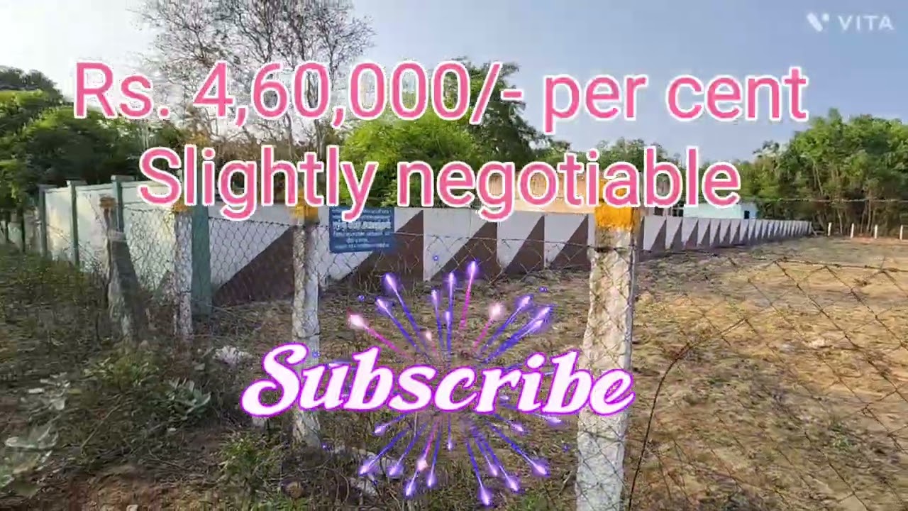 Ad No:155. 26.5 Cent land for sale near ECR Edaikazhinadu Kadapakkam 