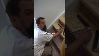Stellbretter einpassen - dress-System •#renovierung #handwerk #holz #diy #treppenhaus #renovieren