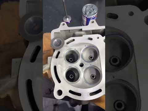 Long valve seat job - KFX 450 Titanium Valves