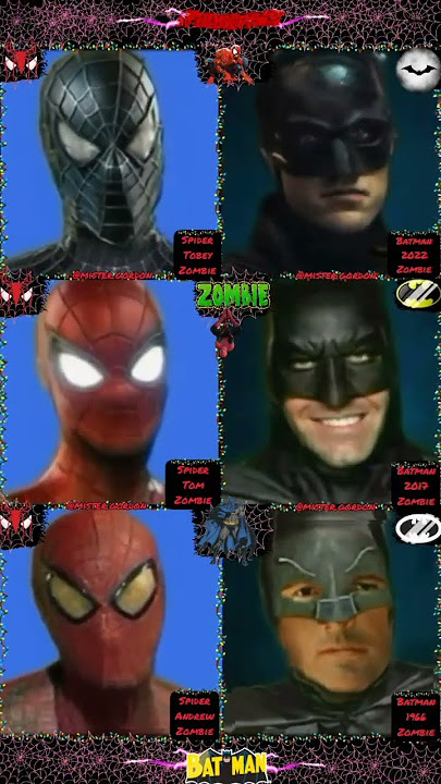 Multiverso Spider-Man Vs Multiverso Batman Zombie/TikTok Bad Romance Challenge. #shorts YouTube