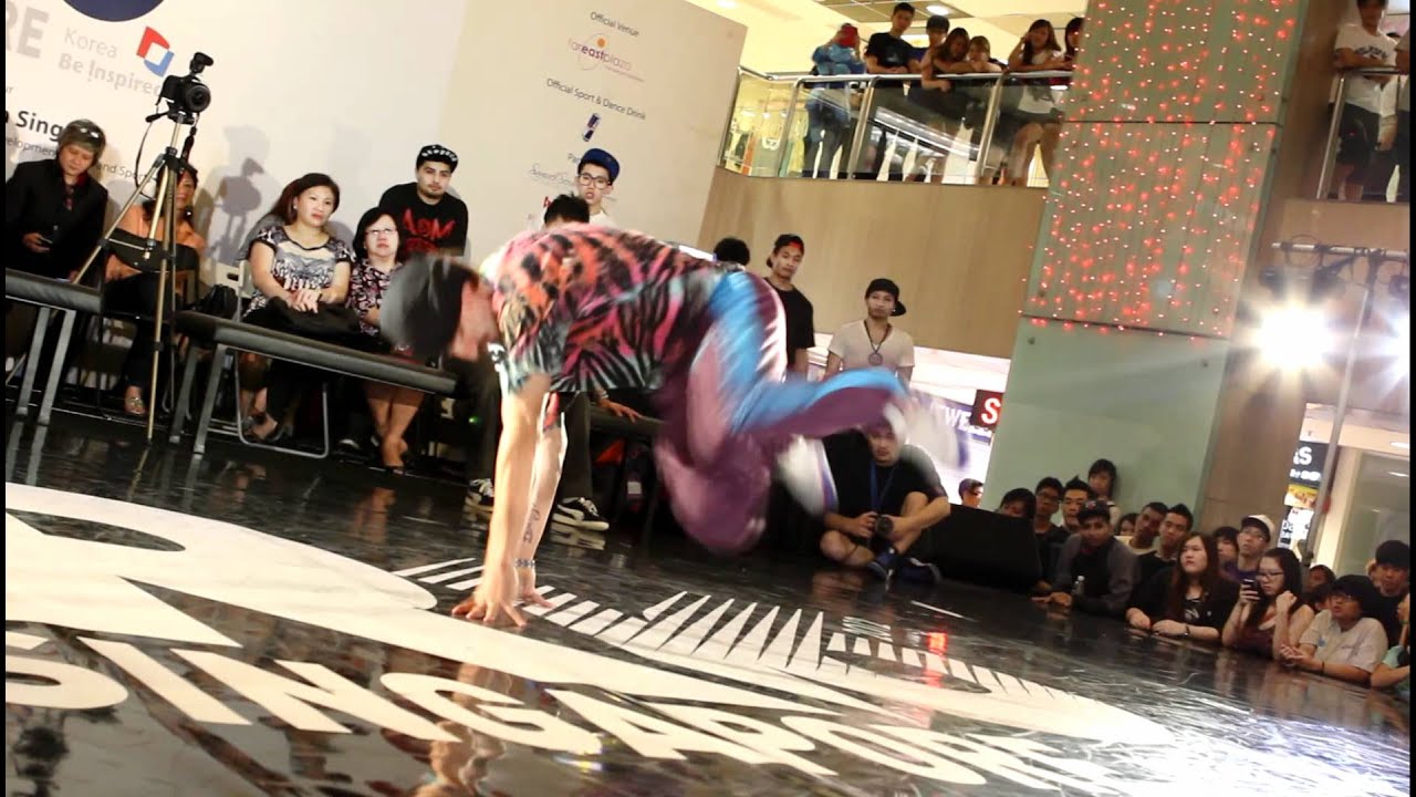 R16 SINGAPORE 2012 Locking & Popping & Break Dance Competition Judge