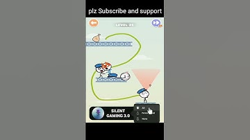 Attack Draw Line Level 21 #ytshorts #youtubeshorts #gaming