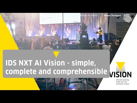 IDS NXT AI Vision - einfach, komplett und nachvollziehbar