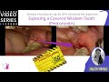 Exposing a wisdom tooth pericoronitis treatment