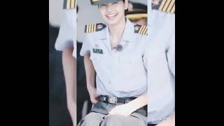 #lisa with army uniform