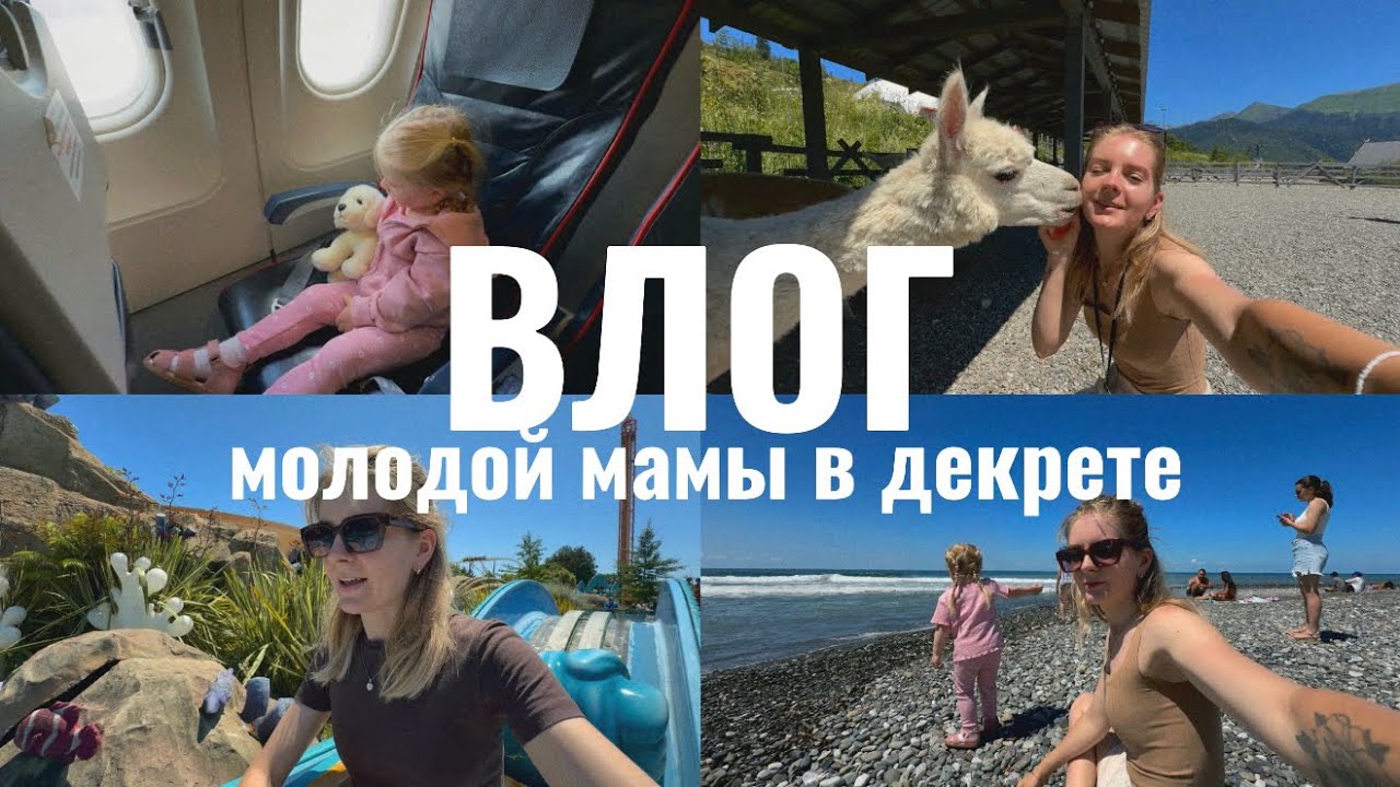 ОДНА в Сочи С РЕБЁНКОМ 🏝️✈️ Сколько потратили ? 💸 Сочи Парк 🎡🎢 Роза Хутор ⛰️ Альпака Парк 🦙 ЗООПАРК