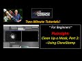 2-Minute Tutorials:   Cleanup A Mask Part 2:  Using CloneStamp