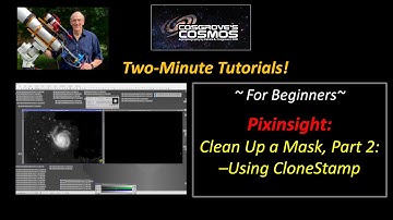 2-Minute Tutorials:   Cleanup A Mask Part 2:  Using CloneStamp