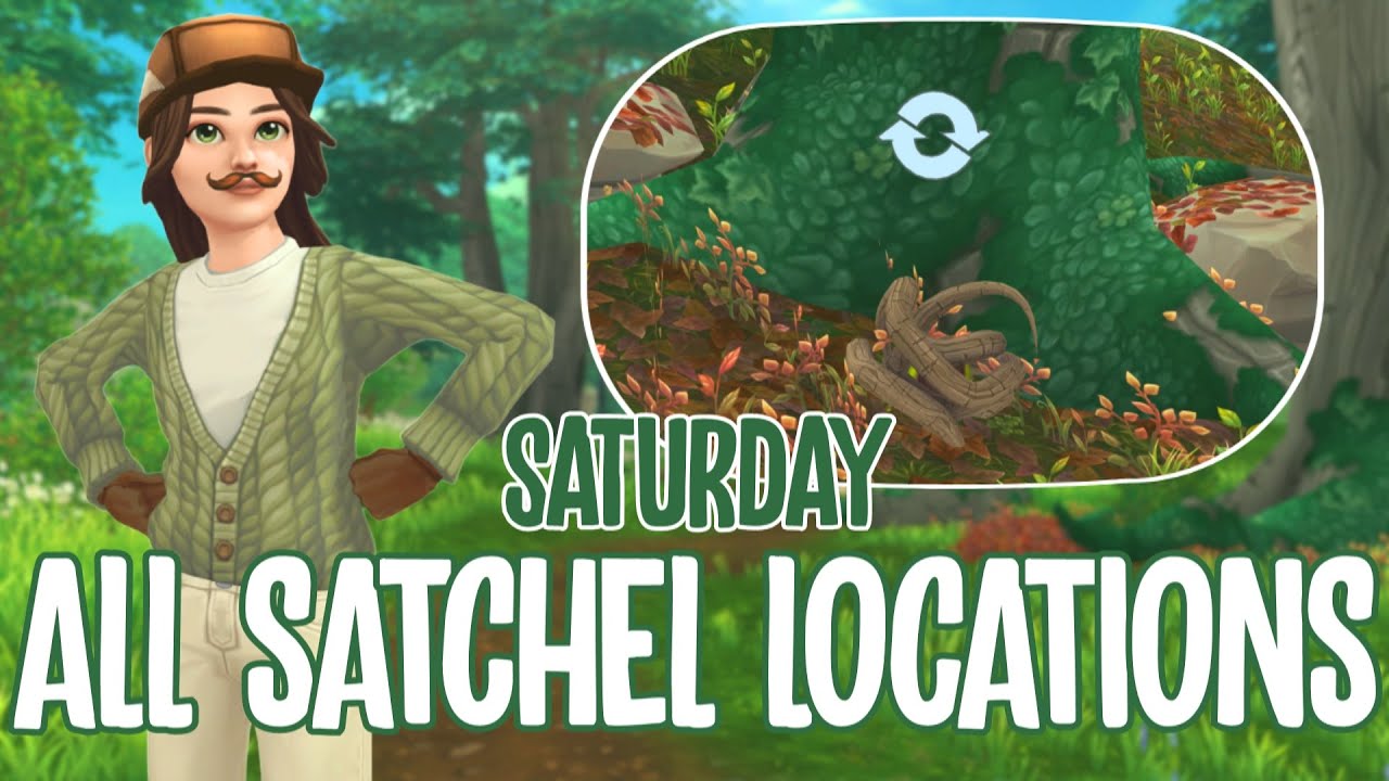 ALL SATURDAY SATCHEL LOCATIONS & COORDINATES IN STAR STABLE: GARDEN POWDER & LIGHT IN STAR STABLE