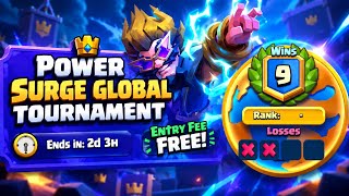 BEST DECK TO GET 15 WINS! POWER SURGE TOURNAMENT | Clash Royale