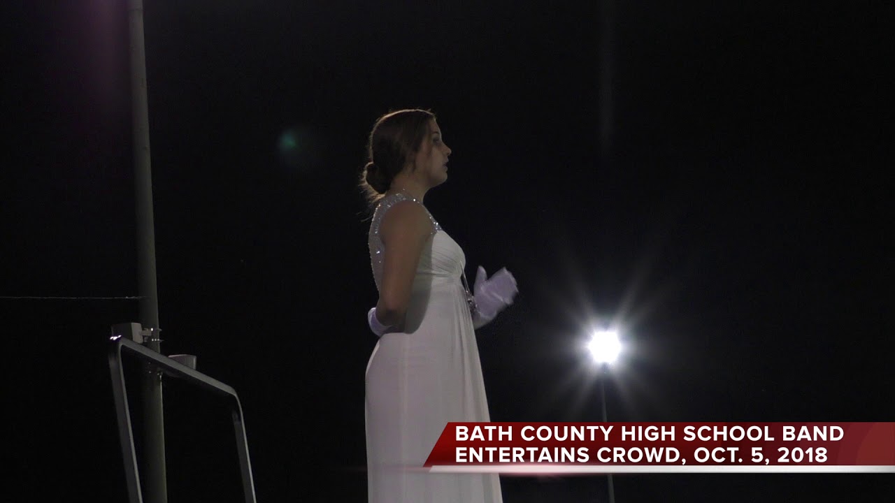 Bath County High School Band Entertains Game Crowd, Oct. 5, 2018 - YouTube